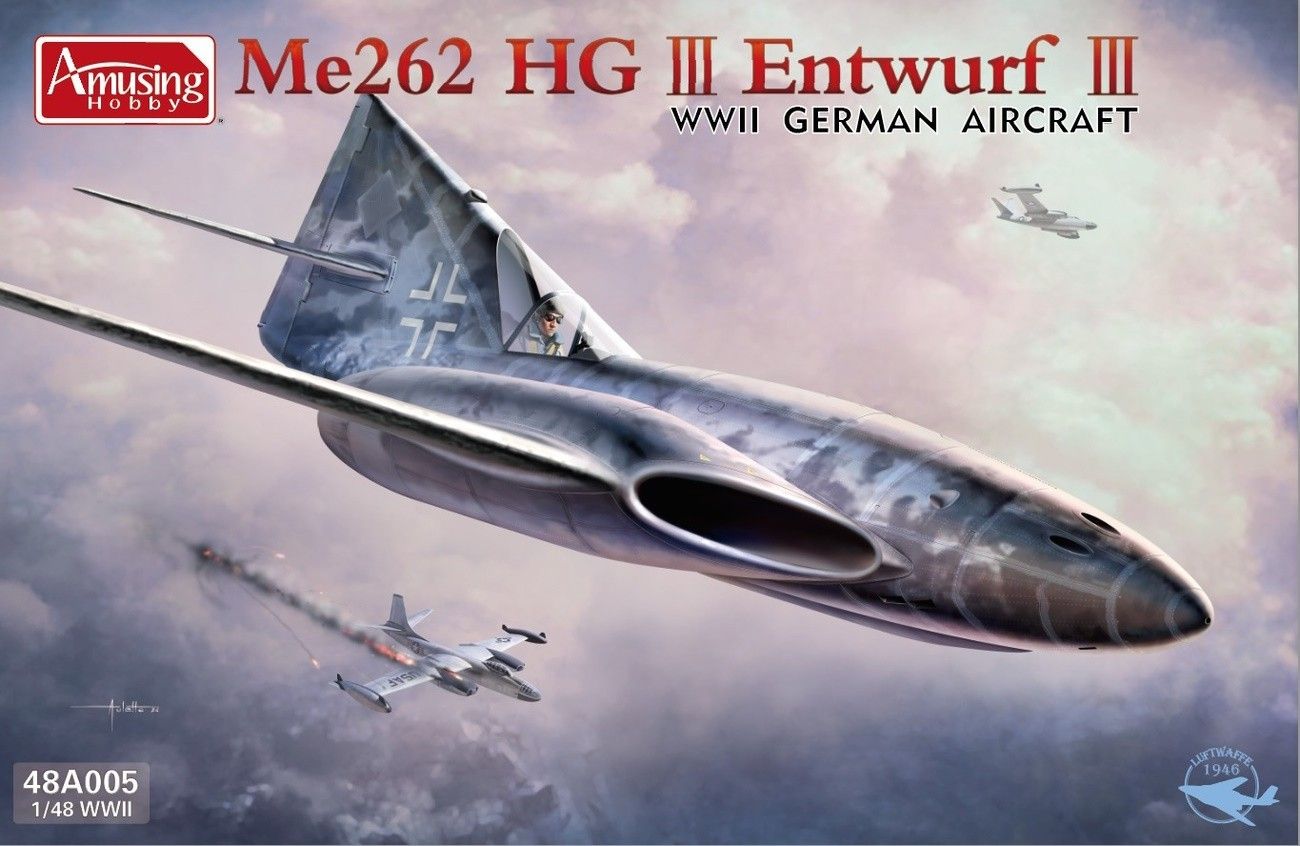 1:48 Me-262HGIII Entwurf III