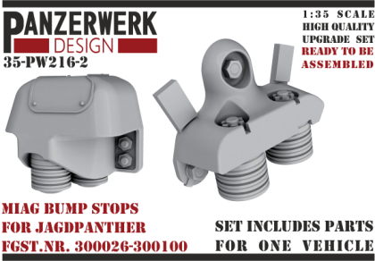 1:35 MIAG Jagdpanther bump stops early