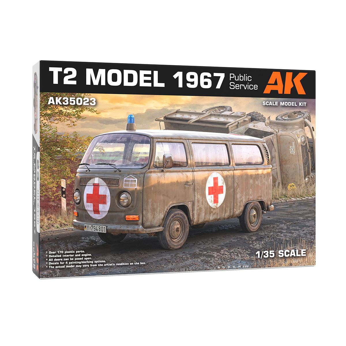 1:35 T2 MODEL 1967 PUBLIC SERVICE