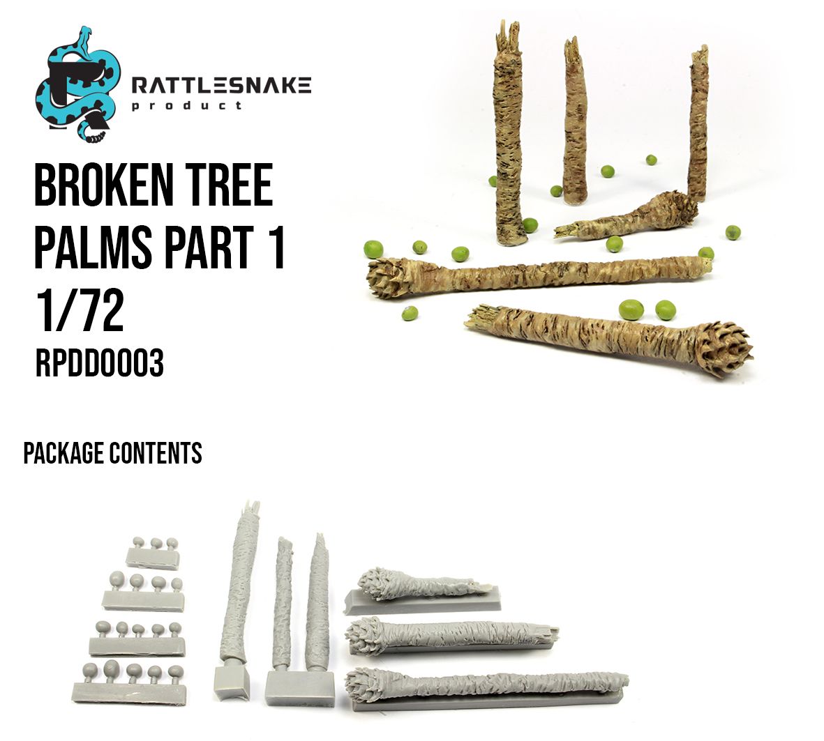 1:72 Broken tree palms part 1