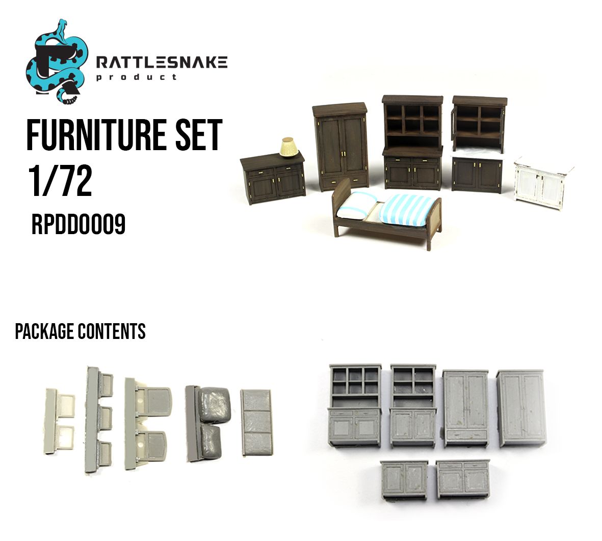 1:72 Furniture set 1