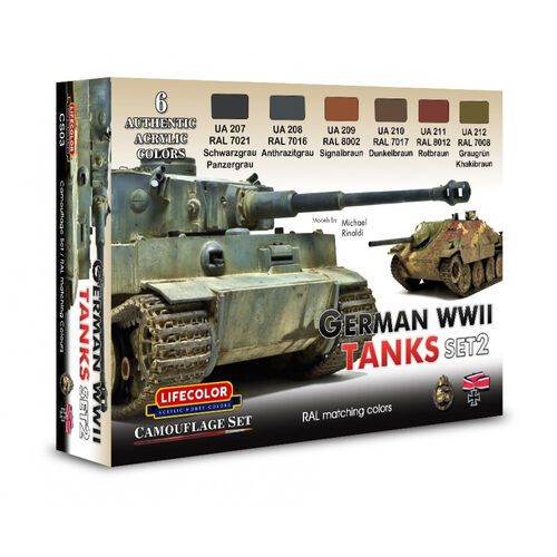 CS03 - German Tanks WWII Set #2