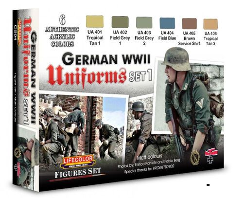 CS04 - German Uniforms WWII Set #1