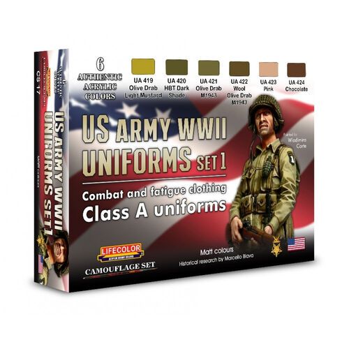 CS17 - US Army WWII Uniforms Set 1