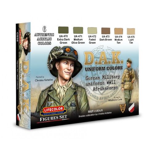 CS58 - German Afrikakorps (DAK) Uniforms Set
