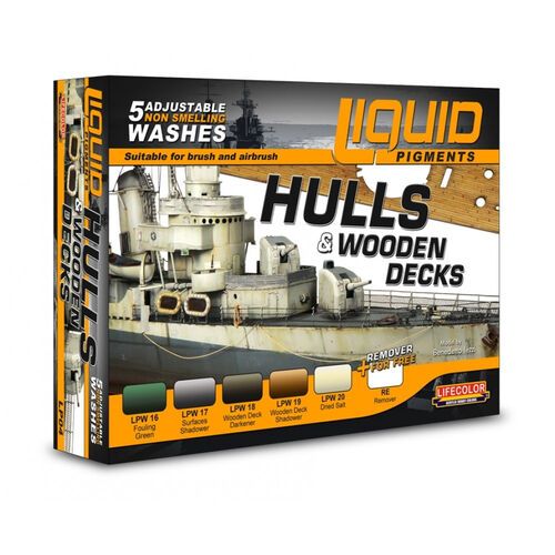 LP04 - Hulls and Wooden Decks Set