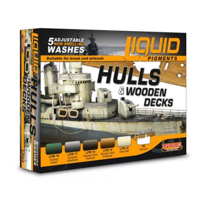 LP04 - Hulls and Wooden Decks Set