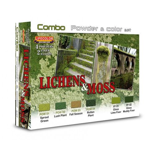 SPG06 - Lichens and Moss - Powder & Fixer Set