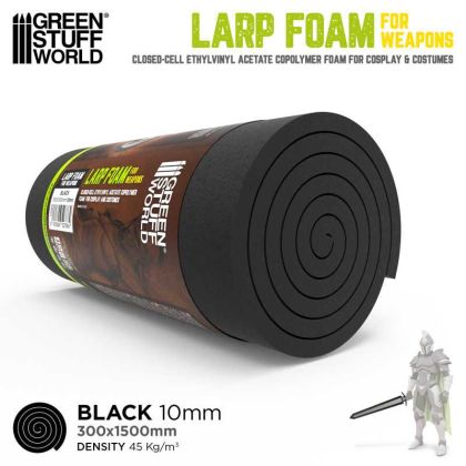 Soft LARP Foam 10mm for Sword blades