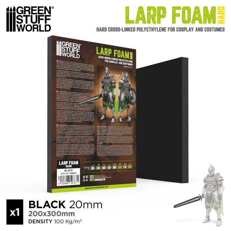 Hard LARP Foam 20mm for Sword Cross-Guard