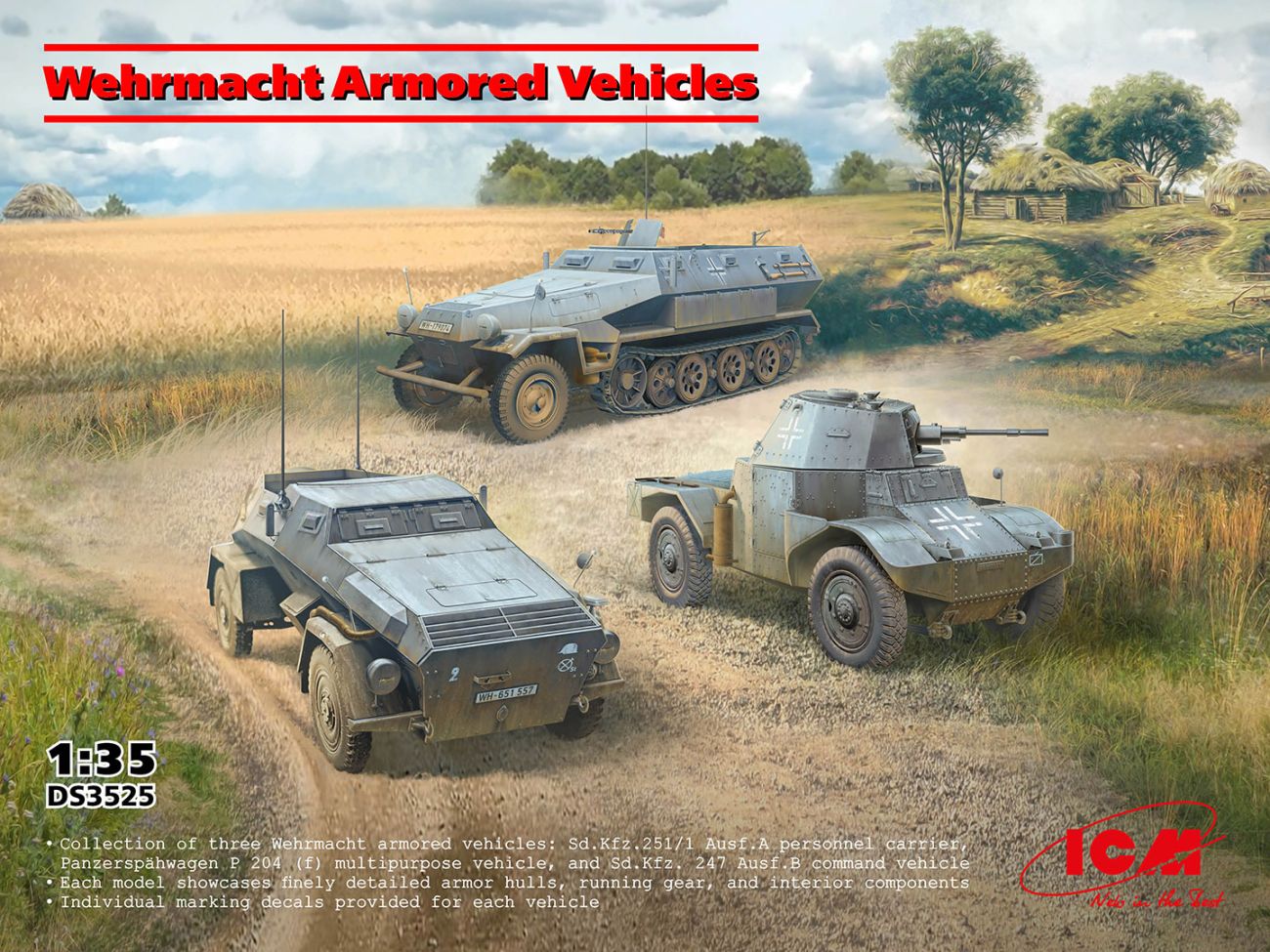 1:35 Wehrmacht Armored Vehicles