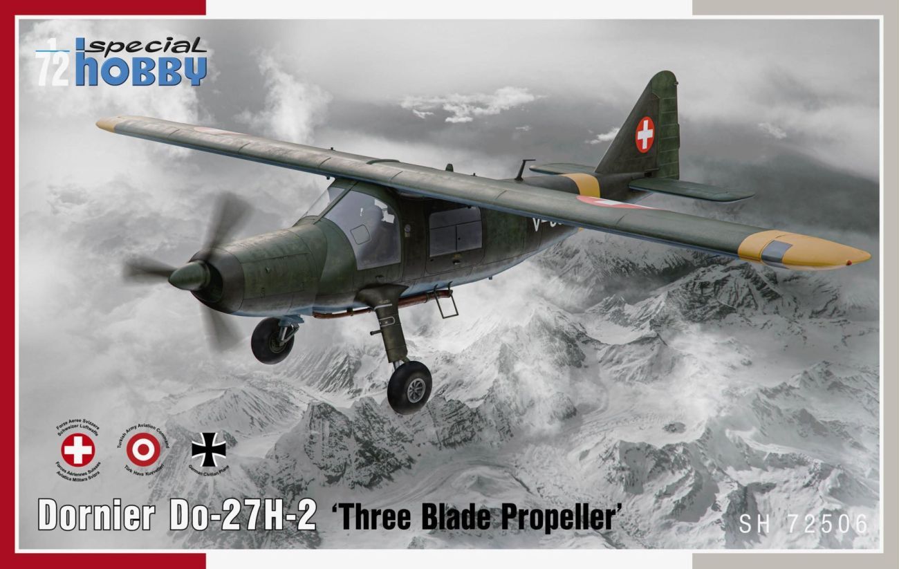 1:72 Dornier Do-27H-2 ‘Three Blade Propeller’