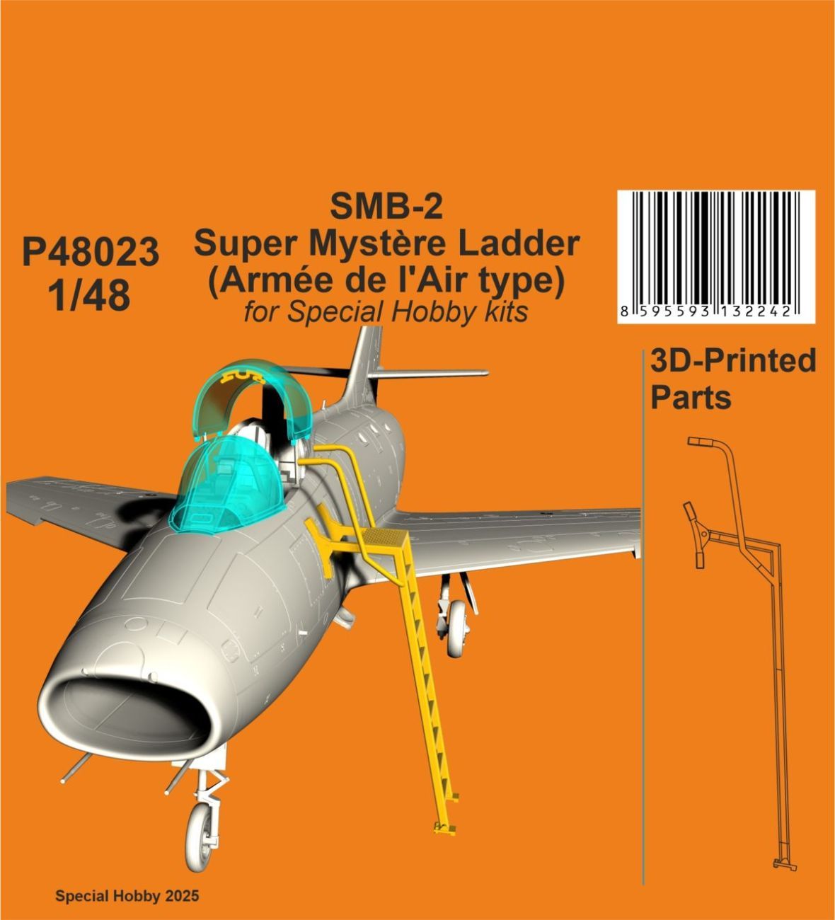 1:48 SMB-2 Super Mystere Ladder (Armée de l'Air type) for Special Hobby kits