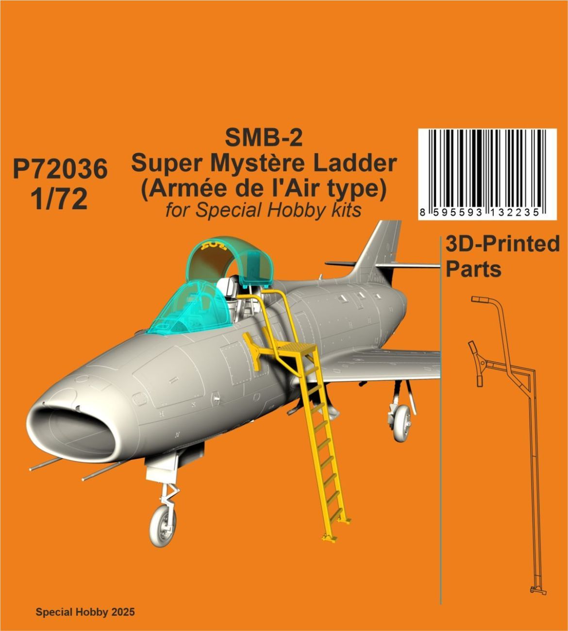 1:72  SMB-2 Super Mystere Ladder (Armée de l'Air type) for Special Hobby kits