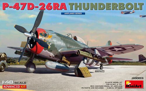 1:48 P-47D-26RA THUNDERBOLT. ADVANCED KIT
