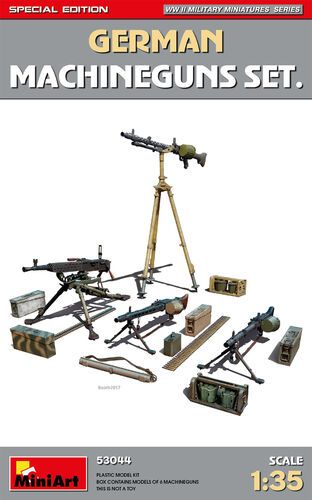 1:35 GERMAN MACHINEGUNS SET. SPECIAL EDITION