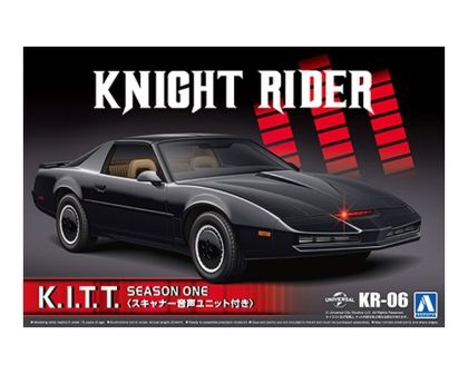 1:24 Knight Rider K.I.T.T. Season One w/Scanner Voice Unit