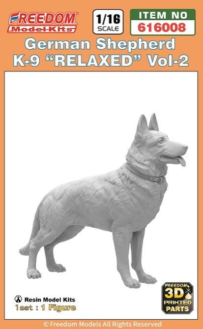 1:16 GERMAN SHEPHERD K-9 RELAXED VOL.2