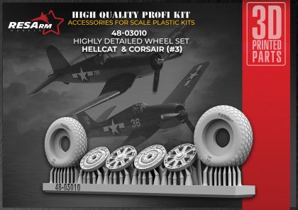 1:48 HELLCAT CORSAIR / var 3 Wheels under load