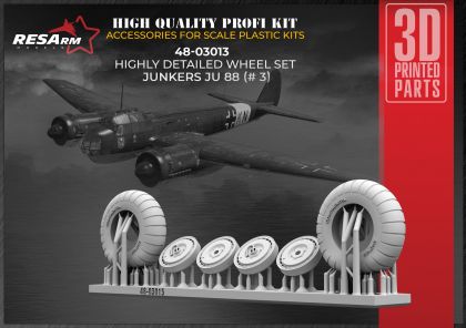 1:48 Ju-88 Wheels var.3 under load