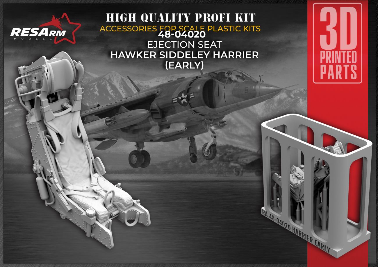 1:48 Hawker Siddeley Harrier (early) catapult seat