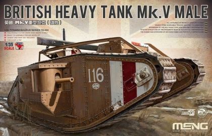 1:35 British Heavy Tank Mk. V Male
