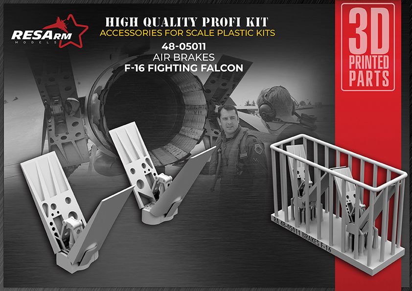 1:48 Air brakes F-16 Fighting Falcon