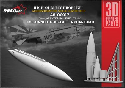 1:48 F-4 Phantom II 600 GAL