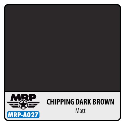 MRP-A027 CHIPPING DARK BROWN MATT
