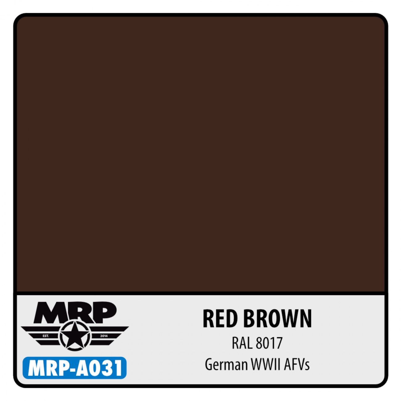 MRP-A031 RED BROWN RAL 8017