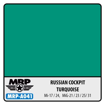 MRP-A041 RUSSIA TURQUOISE COCKPIT