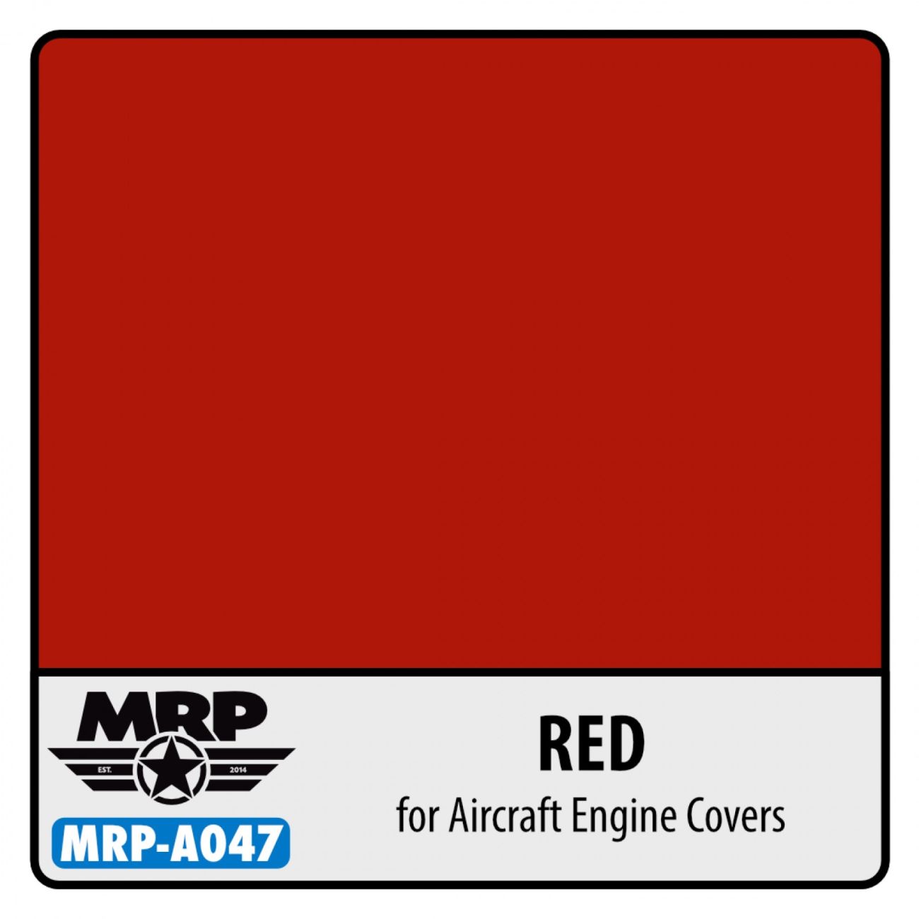 MRP-A047 Red Engine covers for aircraft