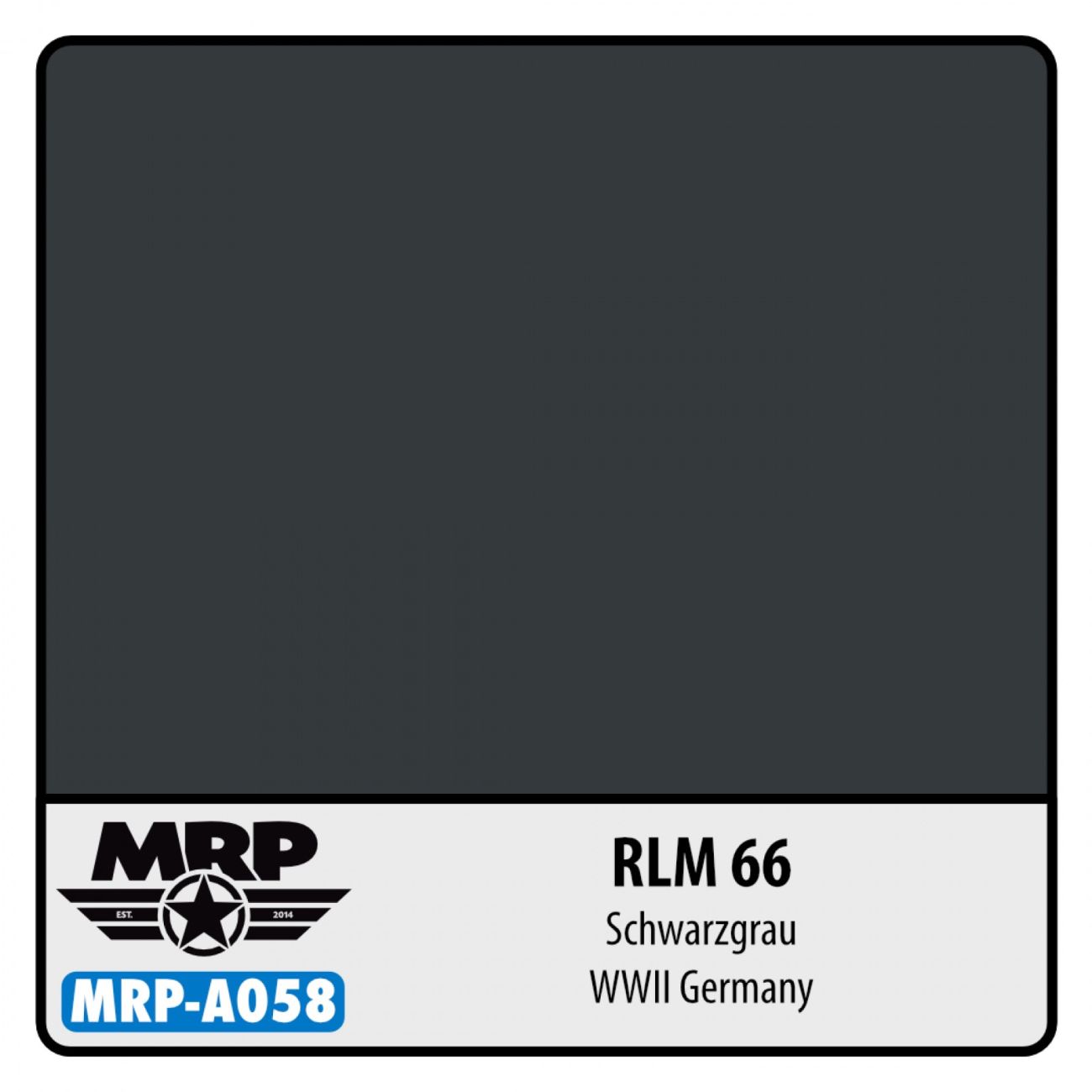 MRP-A058 RLM 66 SCHWARZGRAU
