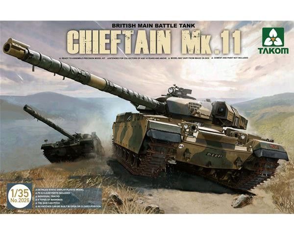 1:35 British Main Battle Tank Chieftain Mk.11