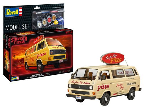 1:25 VW T3 Bus Surfer Boy - Stranger Things (Model Set)