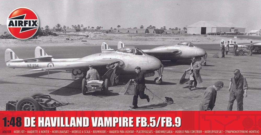 1:48 de Havilland Vampire FB.5/FB.9