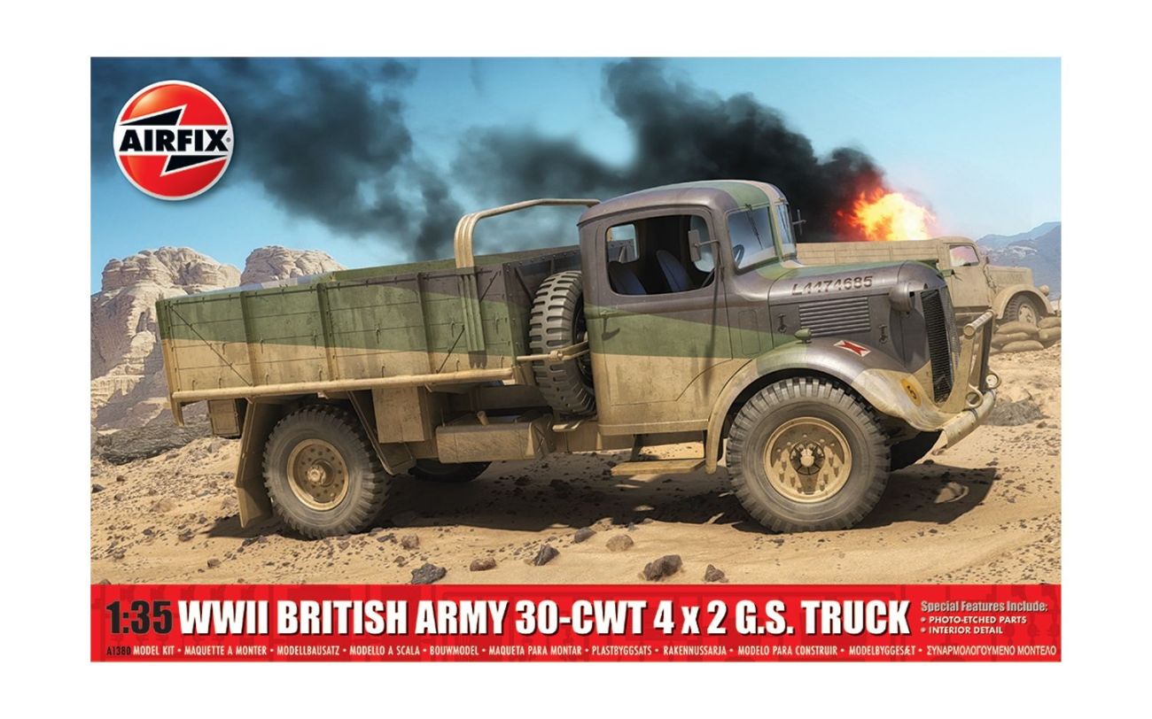 1:35 WWII British Army 30-cwt 4x2 GS Truck
