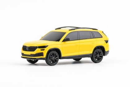 1:43 Plasťáček Škoda Kodiaq FL - Žlutá