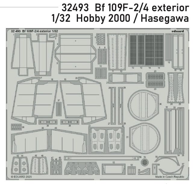 1:32 Bf-109F-2/4 exterior