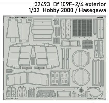 1:32 Bf-109F-2/4 exterior