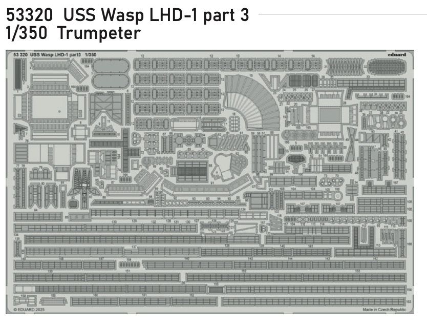 1:350 USS Wasp LHD-1 part 3