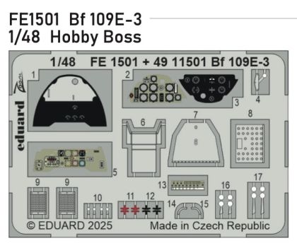 1:48 Bf-109E-3