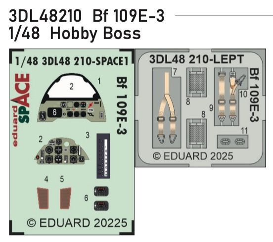 1:48 Bf-109E-3 SPACE