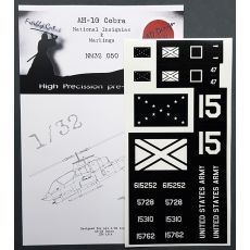 1:32 AH-1G Cobra Early National Insignias & Markings
