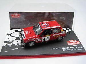 1:43 TALBOT SAMBA RALLY Gr.B - L.P. Rouget - F.Lelievre