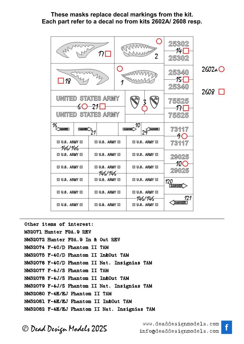 1:35 AH-64D Apache Nat. Insignias Takom
