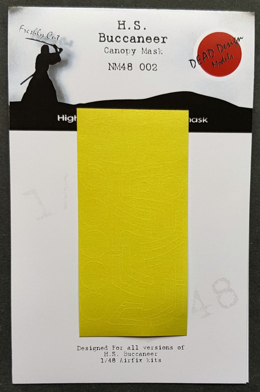 1:48 H.S. Buccaneer S.2B - Canopy Mask for Airfix