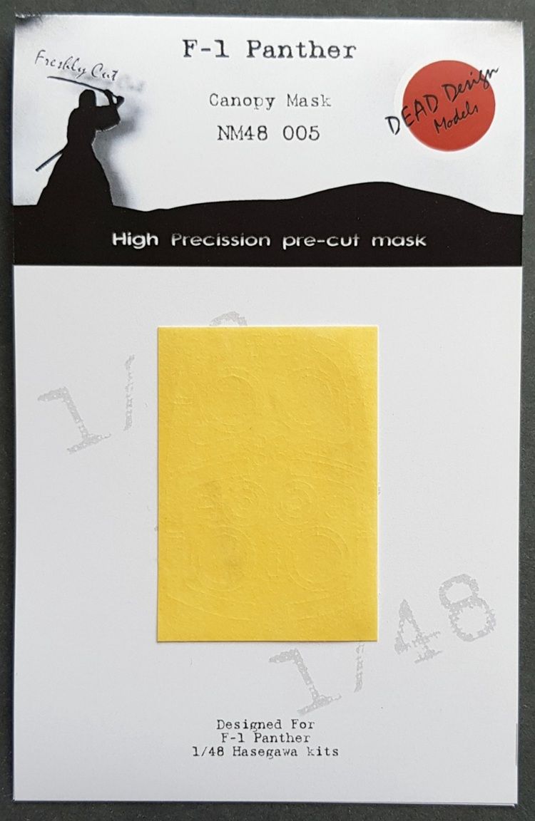 1:48 Mitsubishi F-1 Panther canopy paint mask Hasegawa