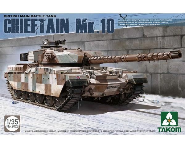 1:35 British Main Battle Tank Chieftain Mk.10