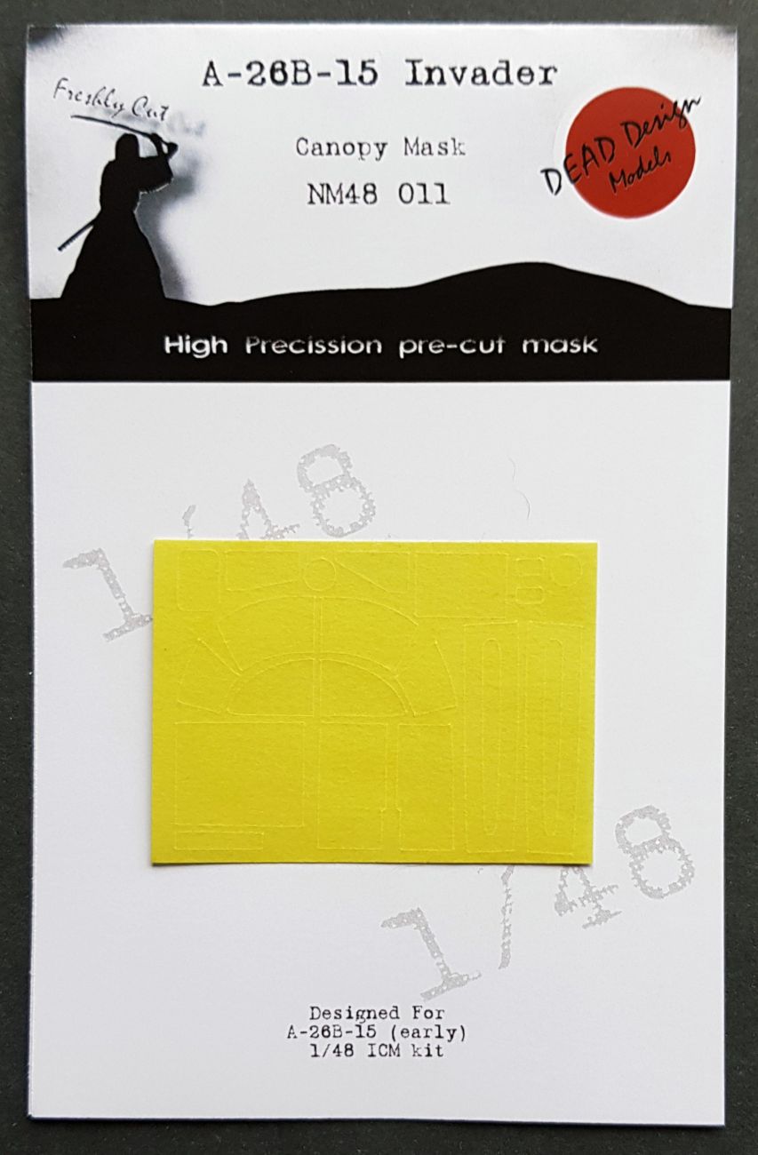 1:48 A-26B-15 Invader - Canopy Mask for ICM